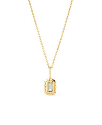  Solid Yellow Gold Heirloom Charm Necklace