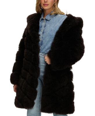  Select Cashmere Goat Diagonal Parka