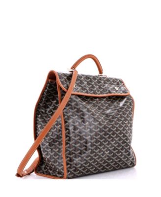 Saint Leger Briefcase Backpack Coated Canvas