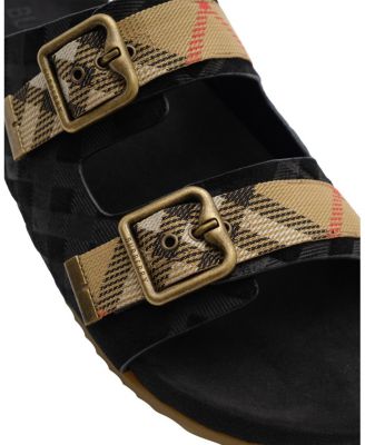  Men's Check Suede Urchin Sandals