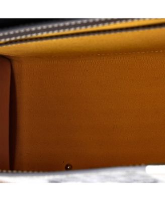 PM Saigon Top Handle Bag Coated Canvas with Leather