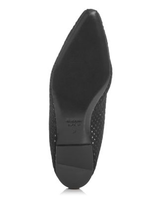 Women's Ballerina Ring Perforated Flats
