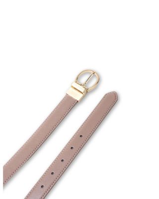 Women's Rondelle Reversible Textured Leather Belt