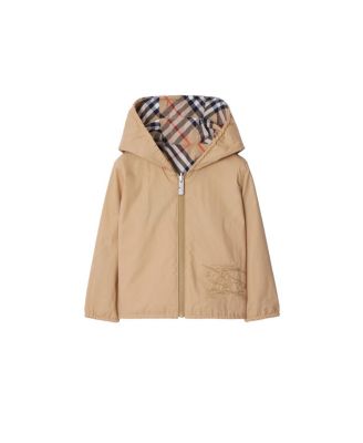 Boys' Reversible Check Cotton Blend Jacket - Baby, Little Kid