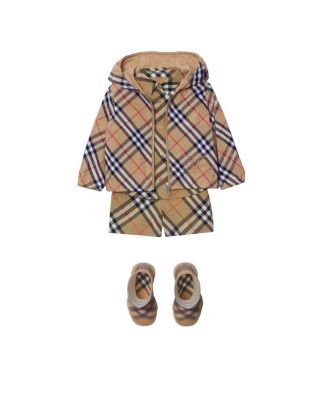 Boys' Reversible Check Cotton Blend Jacket - Baby, Little Kid
