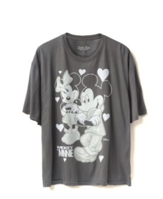  Unisex Mickey and Minnie Oversized Tee
