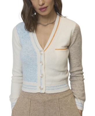  Women's Ash Colorblocked Cardigan