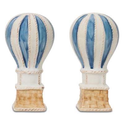 L'Amour Toujours Hot Air Balloon Salt and Pepper Shaker Set