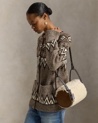 Polo Play Shearling Barrel Duffel Bag