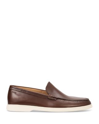 Men's Sienne Brown Leather Loafers