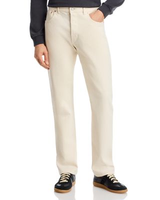 Straight Fit Jeans in Ecru