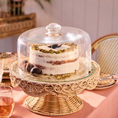 Provence Rattan Cake Stand