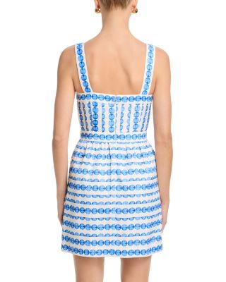 Structured Taffeta Mini Dress