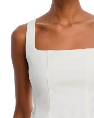 Inez Twill Peplum Top & Inez Relaxed Leg Pants