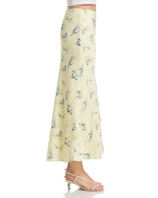 Harper Fleur Bias Midi Skirt