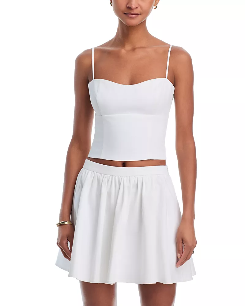 French Connection Sateen Bustier Cami