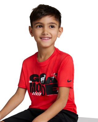 Boys' Multi Mesh Logo Shorts - Little Kid
