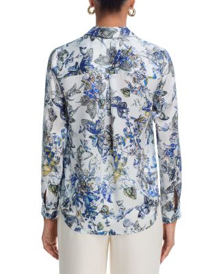 Tyler Printed Silk Blouse