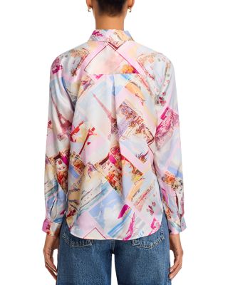 Tyler Printed Silk Blouse