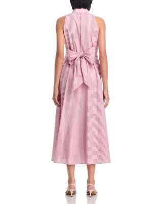 Hannah Striped Tie Back Dress