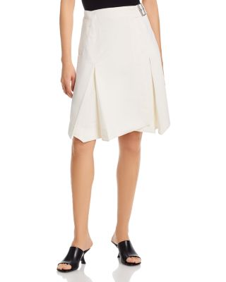 Two Toned Handkerchief Wrap Skirt 