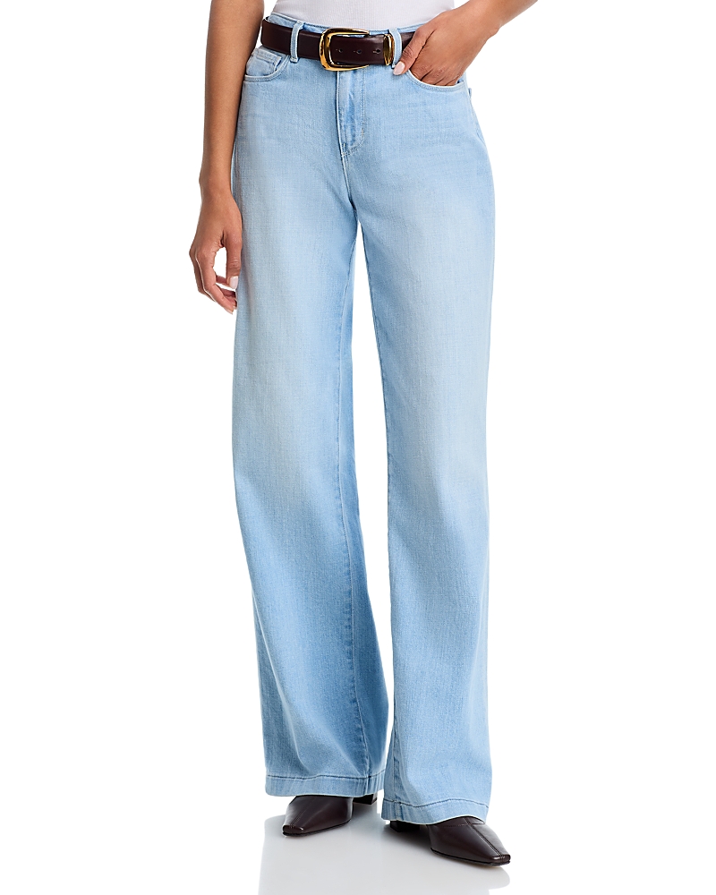 L'agence Scottie High Rise Wide Leg Jeans in Bayridge