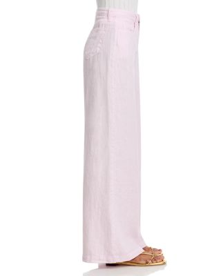 Amara High Rise Wide Leg Linen Pants