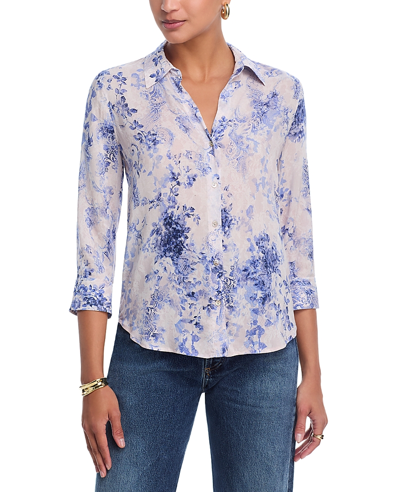 L'Agence Camille 3/4 Sleeve Blouse