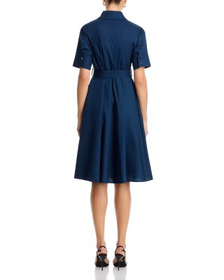 Floral Embroidered Shirtdress