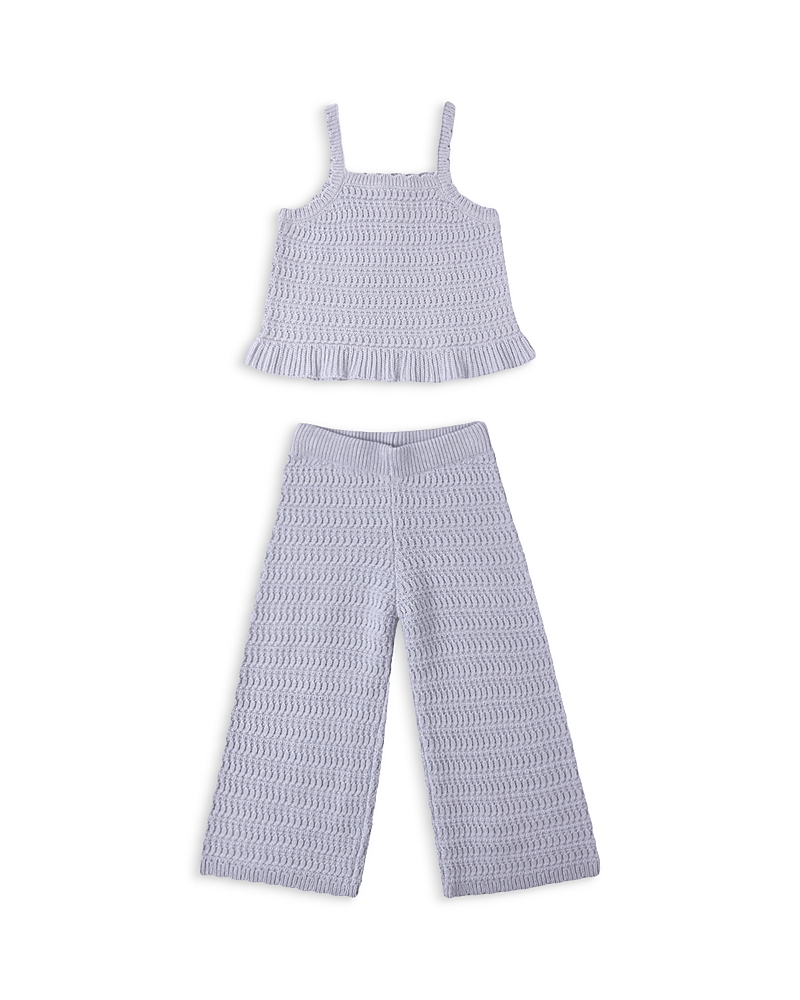 Rylee + Cru Girls' Mari Knit Top & Pants Set - Little Kid