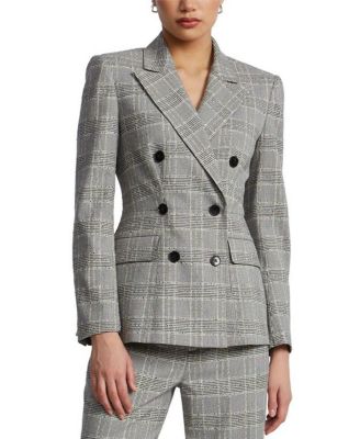 Glen Plaid Blazer