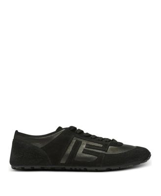  Men's Racer 45 Trainers in Lambskin and Suede