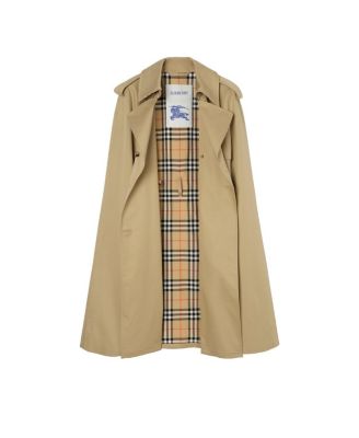 Gabardine Belmont Trench Cape