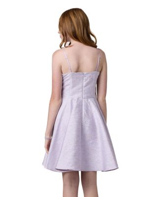  Girls' Fit and Flare Party Dress in Longer Length - Big Kid