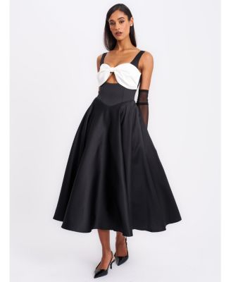  Edda Maxi Gown with Bow