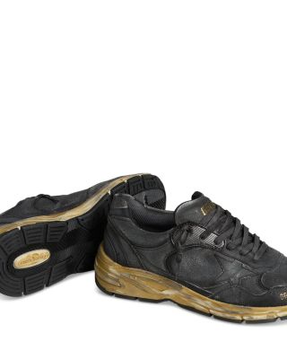 Women's Running Dad Leather Sneakers