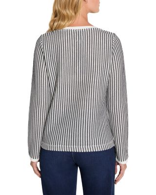 Zig Zag Knit Top