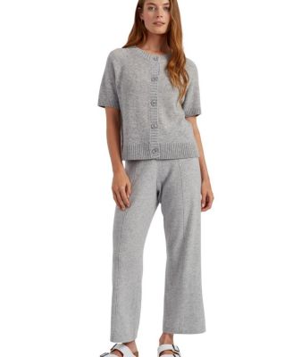  Women's Wool Cashmere Light Button Cardigan