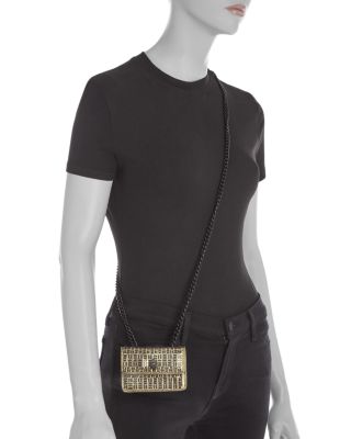 Micro Kensington Embellished Crossbody Bag