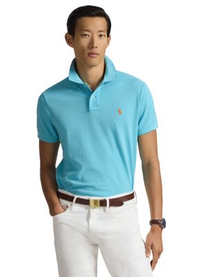 Classic Fit Mesh Polo Shirt