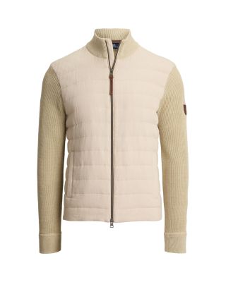 Hybrid Linen Full Zip Sweater