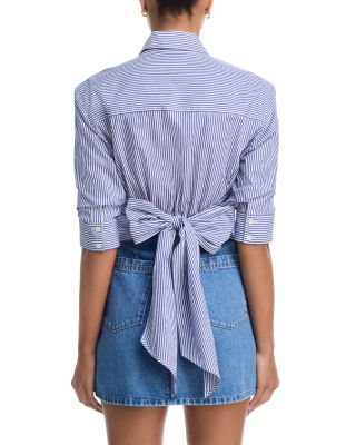 Winslet Bow Back Top