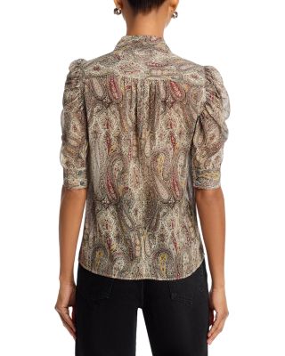 The Paisley Gillian Silk Blouse 