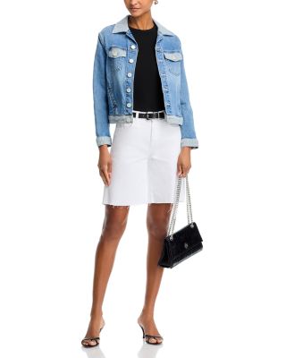 River Mid Rise Bermuda Shorts