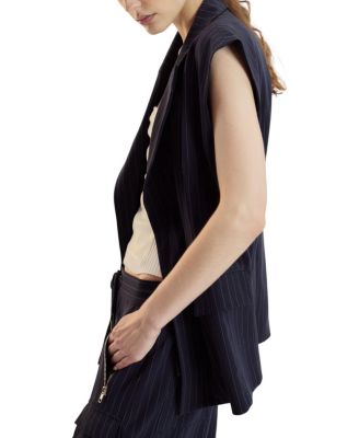  Oversized Double Breasted Vest