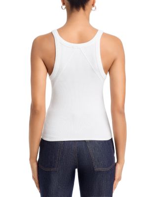The Essential Rib Wide String Tank Top