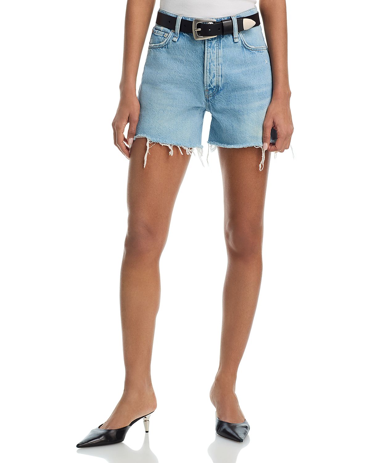 rag & bone Vintage High Rise Cut Off Jean Shorts