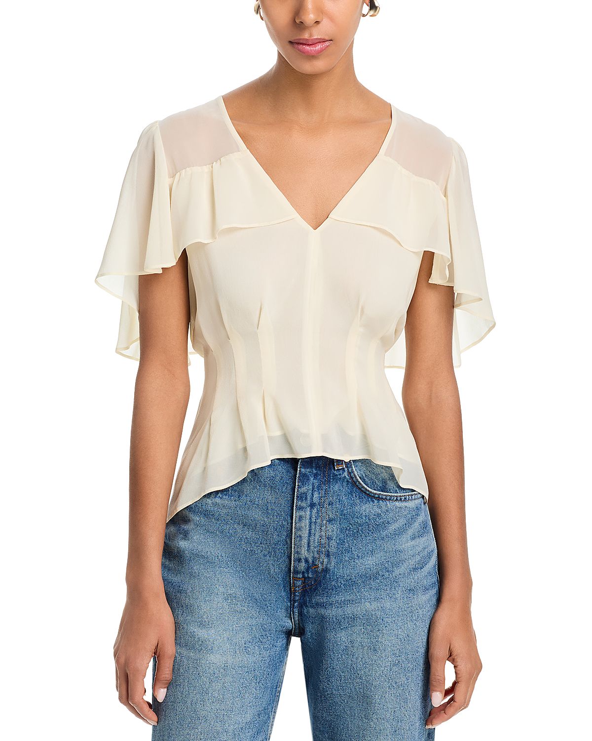 Paige Willa Silk Blouse