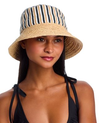 Montauk Stripe Bucket Hat