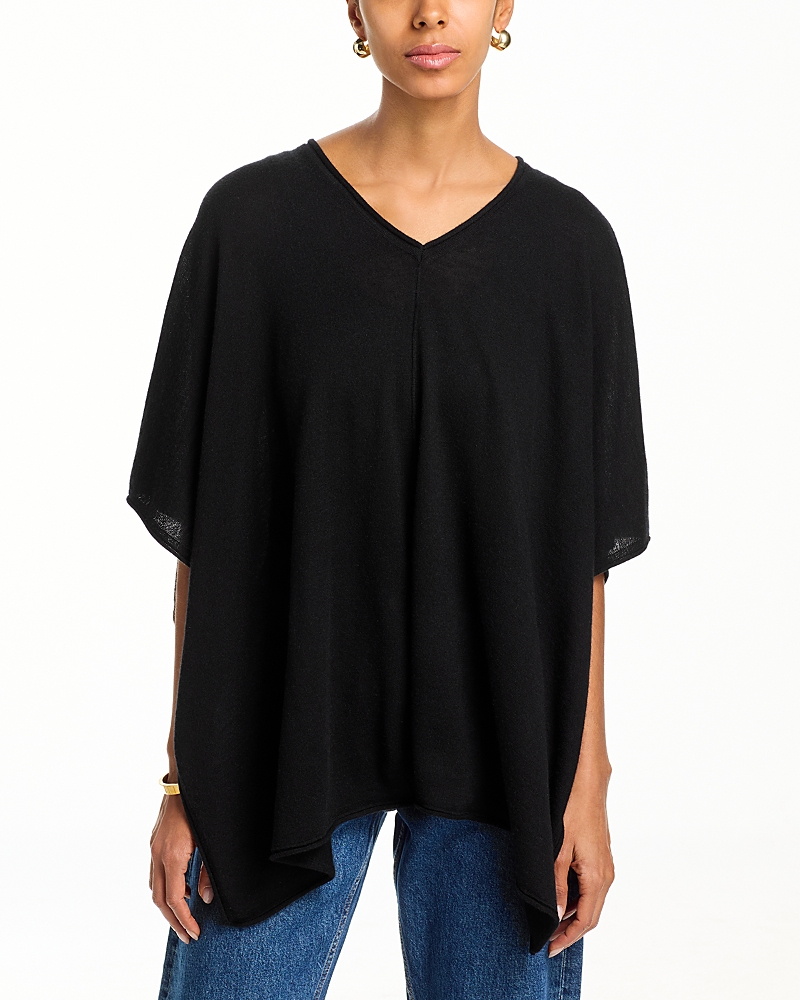 Atm Lightweight Cashmere Poncho Tee